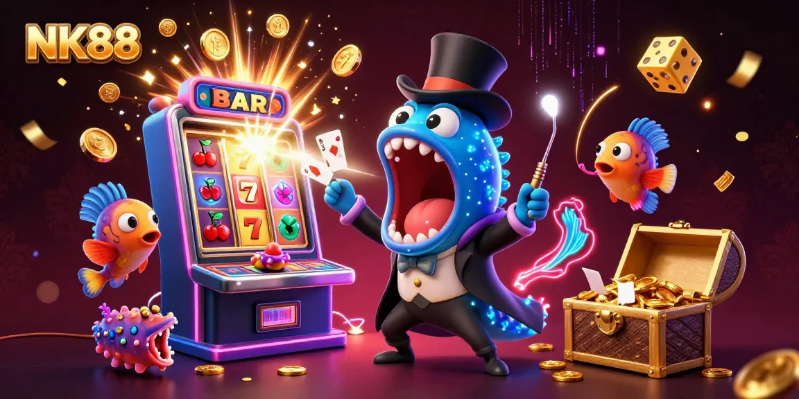 Experience thrilling jackpots with NK88's vibrant casino action featuring unforgettable characters and games.