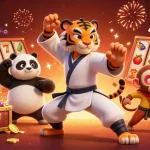 Dhani win offers thrilling slot games combined with a dynamic scene of fun characters and casino elements.