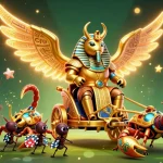 Cổng game bài đổi thưởng Sunwin transports players to a vibrant gaming world filled with neon colors, golden accents, and dynamic action.